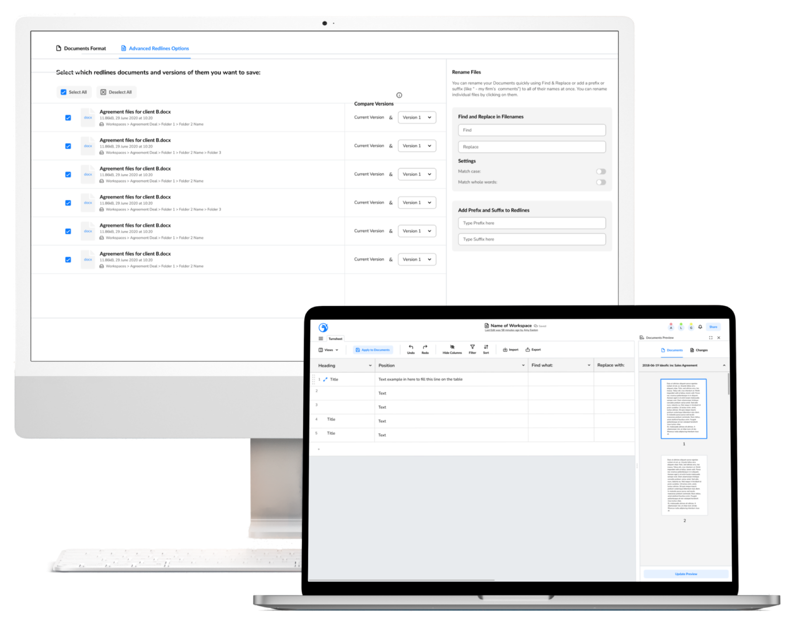 Automating legal documentation, thumbnail